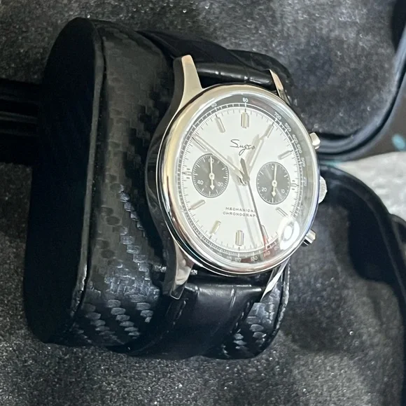 Sugess Panda V3 DIAL Chronograph Designer Luxury Watch - Picture 5 of 8